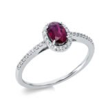 Color Stone Classic Ring