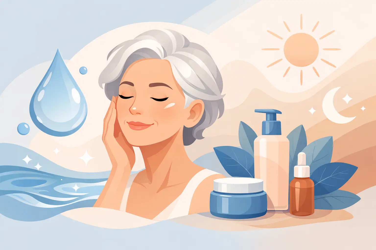 Hydration Routine for Mature Skin That Glows