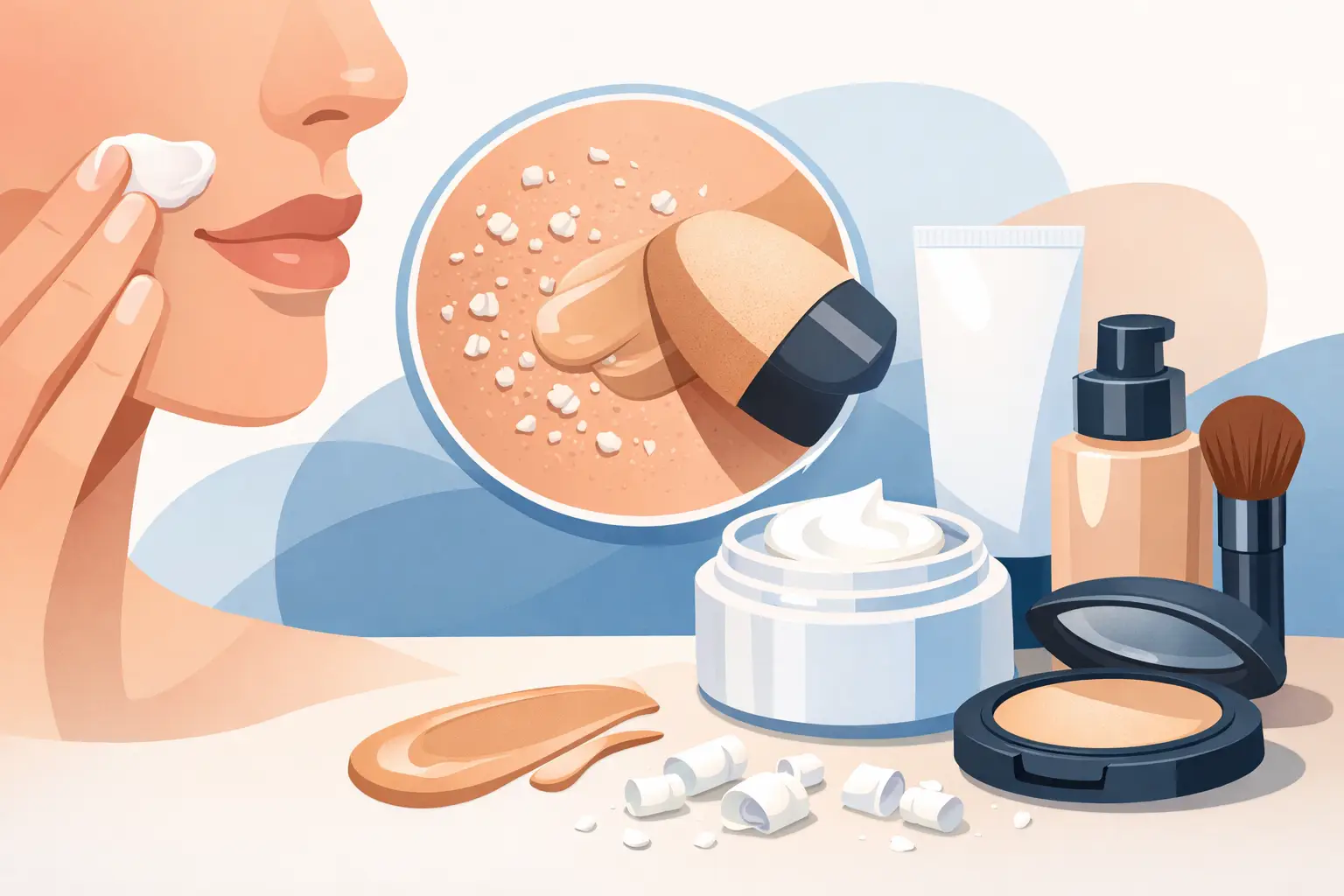 Can Face Cream Pill Under Makeup? Yes, Here’s Why