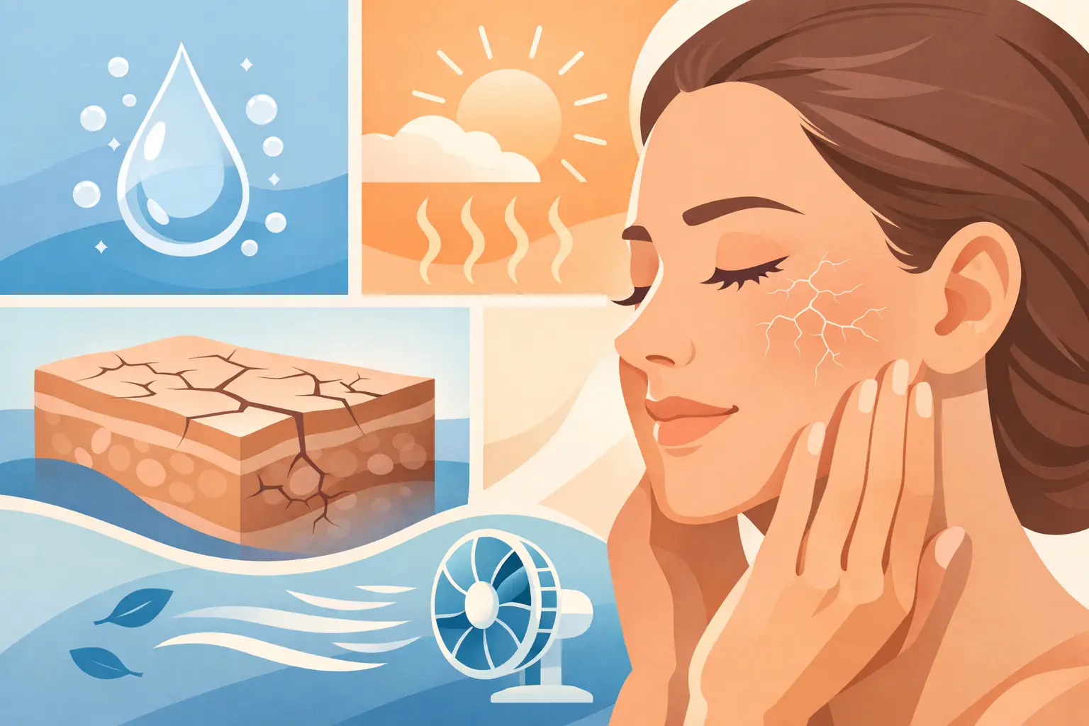 What Causes Skin Dehydration Lines to Appear?
