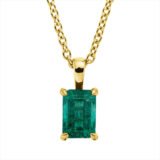 Colored Stone Classic Necklace