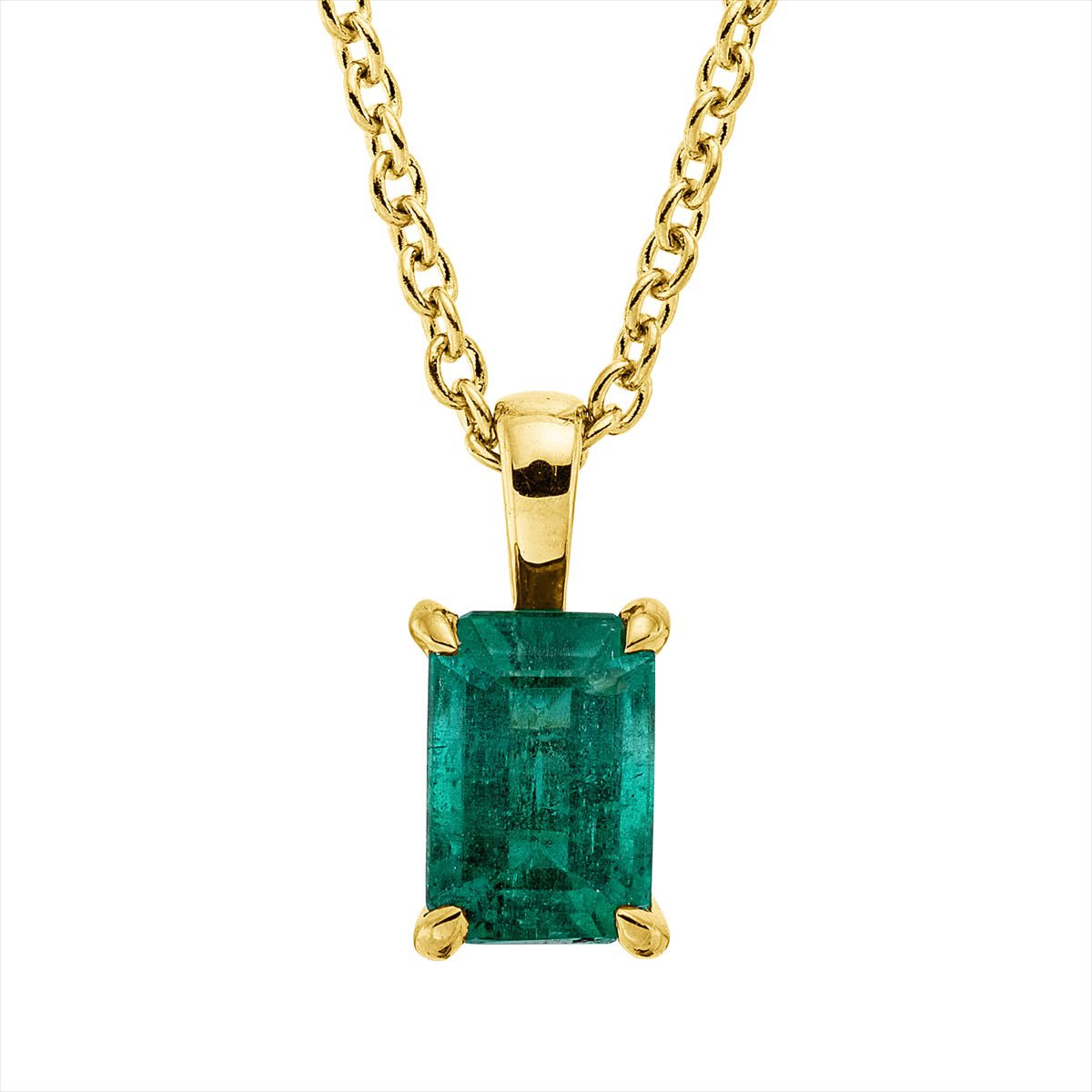 008 Colored Stone Classic Necklace - Image 1