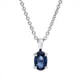 Colored Stone Classic Necklace