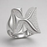 EK — Pavé Signet Ring