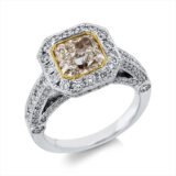 Colored Diamond Ring