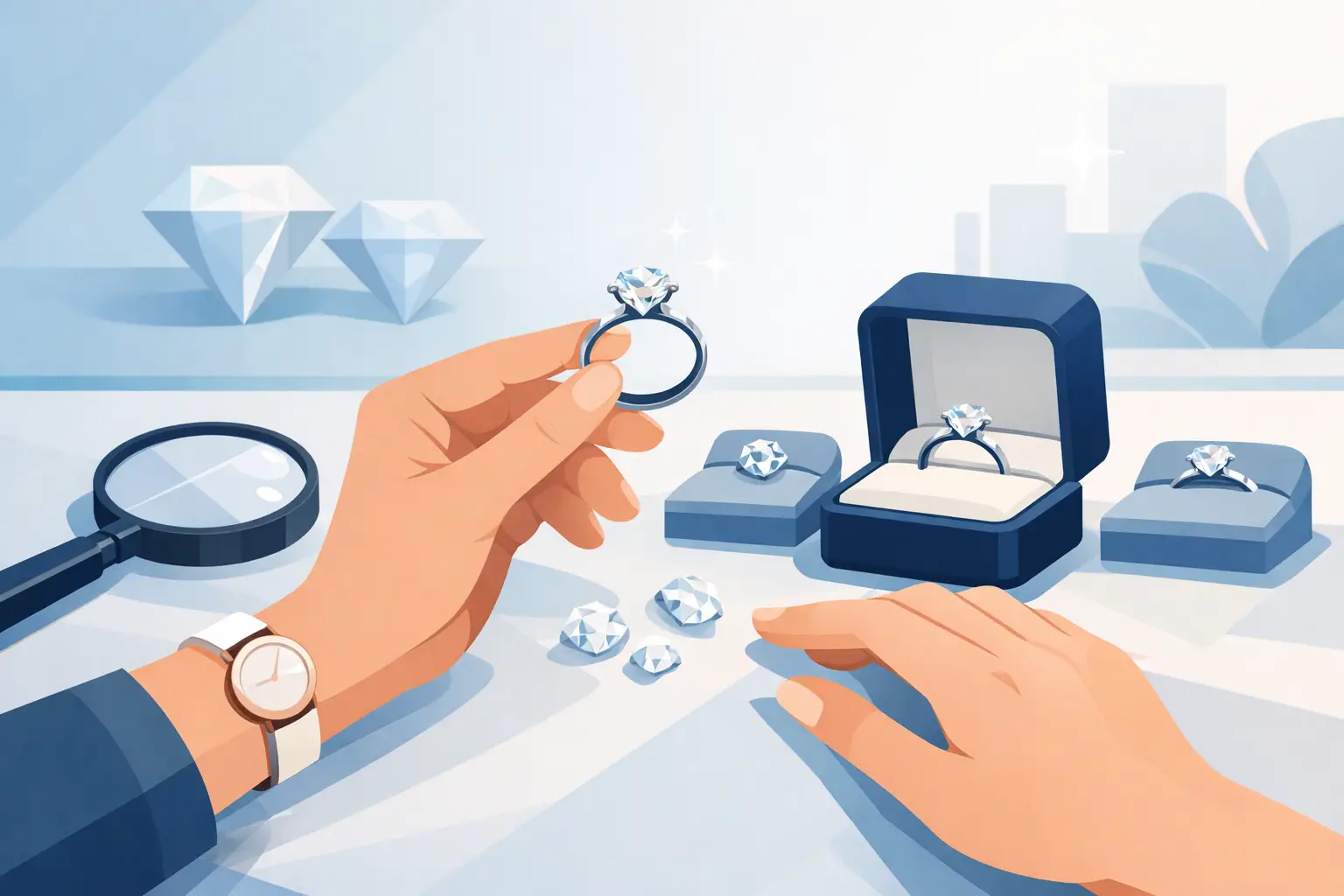 How to Pick Engagement Diamonds with Confidence