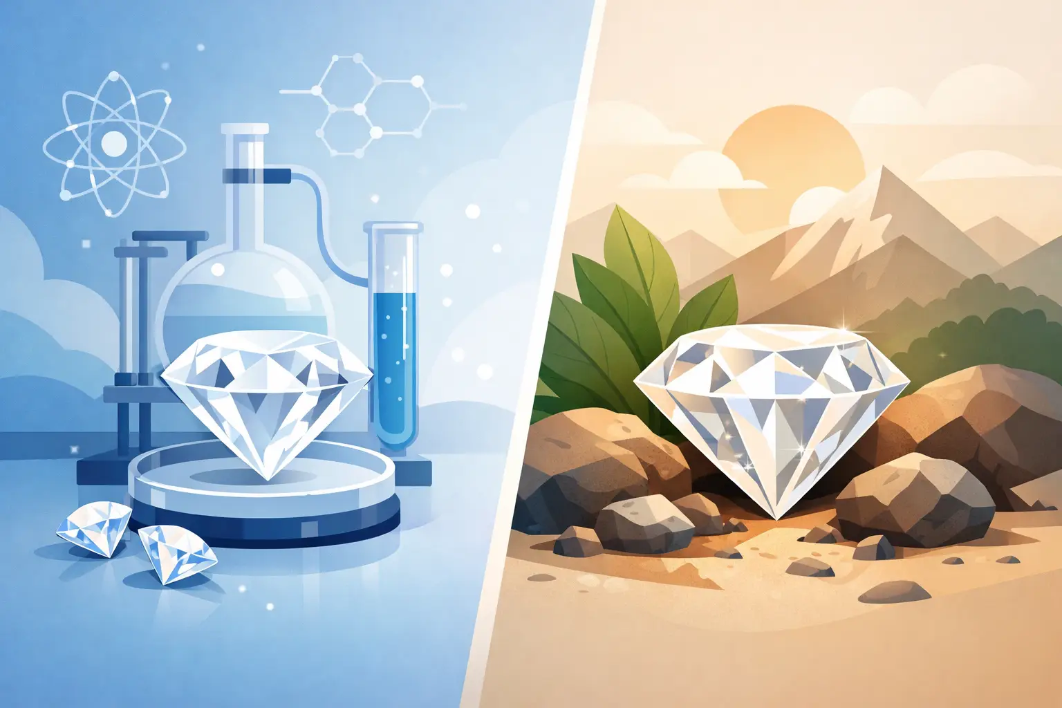 Lab Grown vs Natural Diamonds: Which Feels Right?